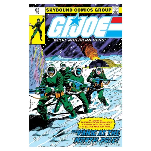G.I. Joe ReAction+ Action Figure Snake Eyes (Skybound Comic Box Series, Issue #2)