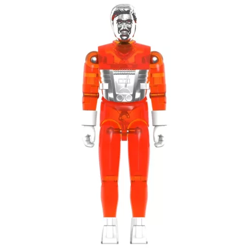 Micronauts ReAction+ Action Figure Wave 04 Time Traveler (Translucent Orange)