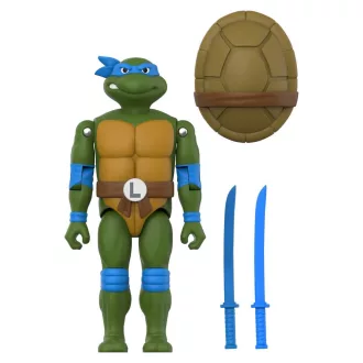   Teenage Mutant Ninja Turtles ReAction+ Action Figure Wave 02 Leonardo