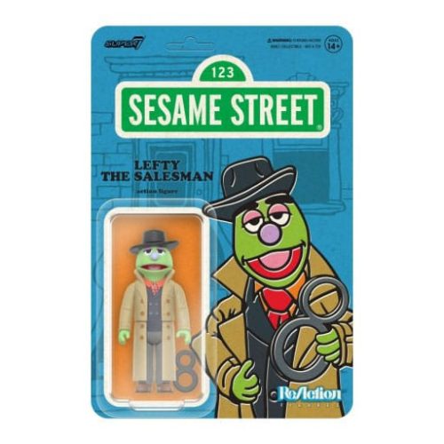 Sesame Street ReAction Action Figure Wave 02 Lefty the Salesman 10 cm