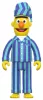 Sesame Street ReAction Action Figure Wave 06 Bert (PJ) 10 cm