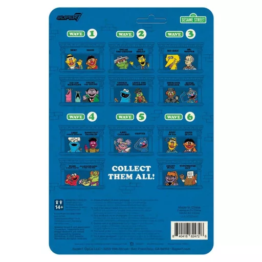 Sesame Street ReAction Action Figure Wave 06 Count Von Count (PJs) 10 cm