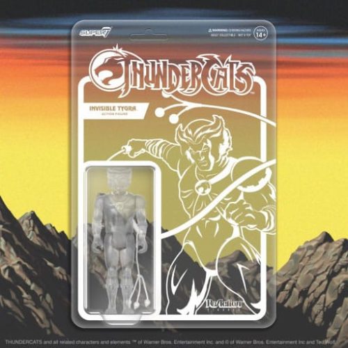 Thundercats ReAction Action Figure Tygra (Clear) 10 cm