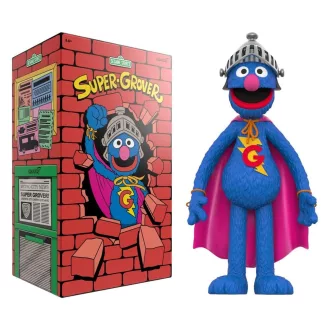 Sesame Street Supersize Vinyl Figure Super Grover 36 cm