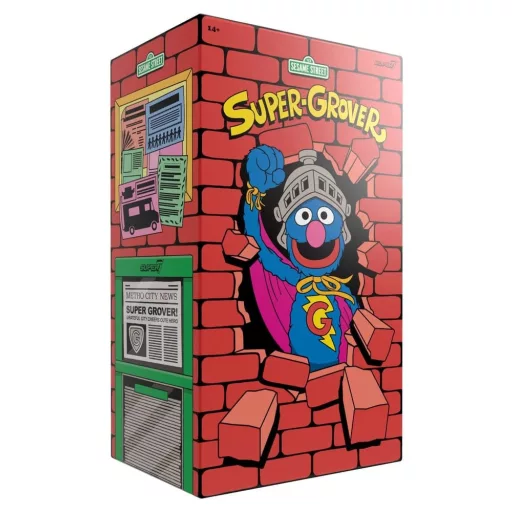 Sesame Street Supersize Vinyl Figure Super Grover 36 cm