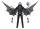 Ghost Ultimates! Wave 06 Action Figure Papa V Perpetua (Bat Wings) 18 cm