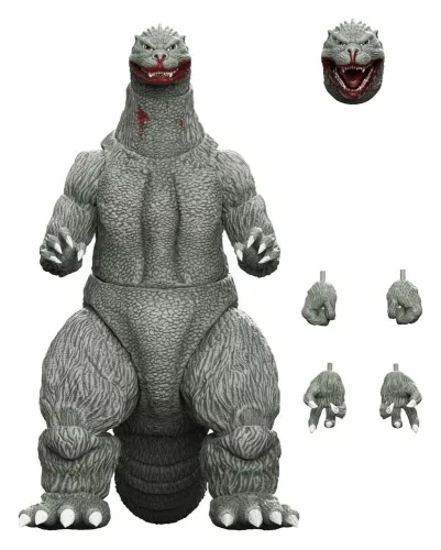 Godzilla (1989) Toho Ultimates Action Figure - Godzilla (Greyscale Comic Book - Thirsty for Blood) 24 cm