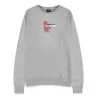 Chainsaw Man Sweater Power Grey Melange Size XL