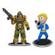 Fallout Mini Figures 2-Pack Set A Excavator & Vault Boy (Gun) 7 cm