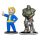 Fallout Mini Figures 2-Pack Set F Raider & Vault Boy (Strong) 7 cm