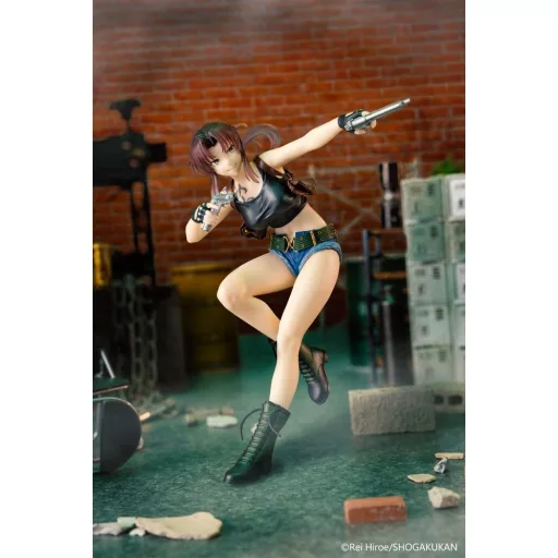 Black Lagoon Vivit PVC Statue Revy 16 cm
