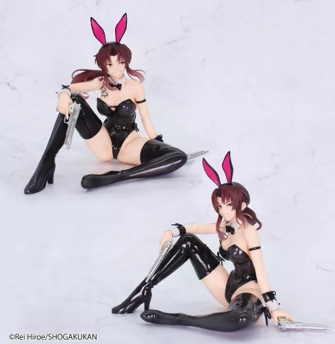 Black Lagoon One-Seventh Carat PVC Statue 1/7 Revy Bunny Ver. 16 cm