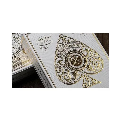 Artisan Playing Cards White
