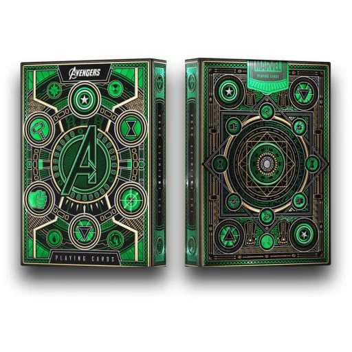 Avengers - The Infinity Saga Francia Kártya Green Version