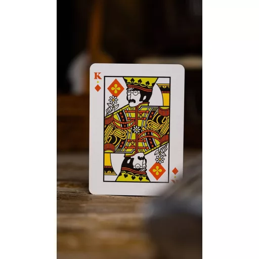 The Beatles Playing Cards Pink Version
