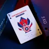 Captain America Playing Cards Patriotic Design