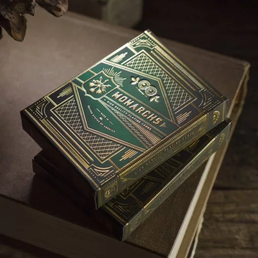 Theory 11 Playing Cards Monarch Green