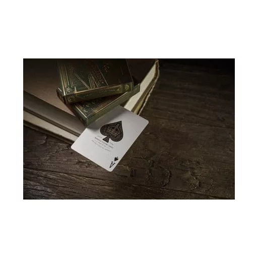 Theory 11 Playing Cards Monarch Green