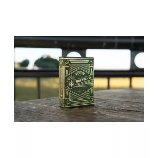 Theory 11 Playing Cards Monarch Green
