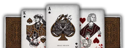 Peaky Blinders Playing Cards Forged In Smoke and Blood
