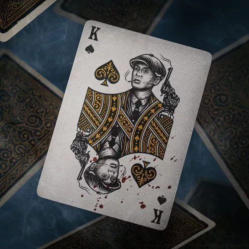 Peaky Blinders Playing Cards Forged In Smoke and Blood