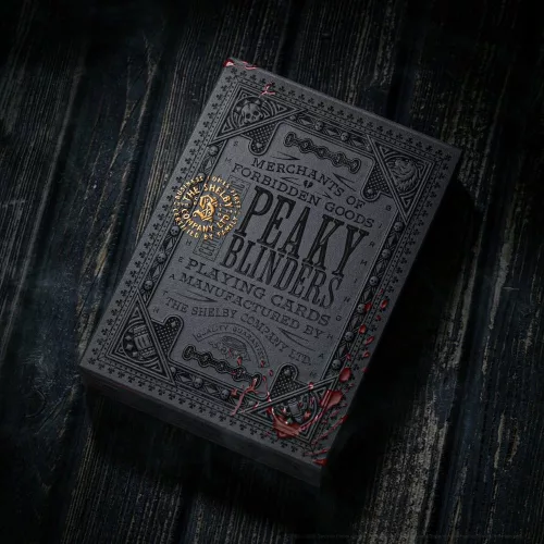 Peaky Blinders Playing Cards Forged In Smoke and Blood