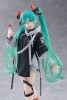 Hatsune Miku Wonderland PVC Szobor Fashion Punk Ver. 18 cm