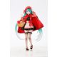 Hatsune Miku Wonderland PVC Szobor Little Red Riding Hood 18 cm