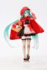 Hatsune Miku Wonderland PVC Szobor Little Red Riding Hood 18 cm