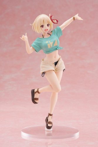 Lycoris Recoil Coreful PVC Szobor Chisato Nishikigi Hawaiian Ver. 18 cm