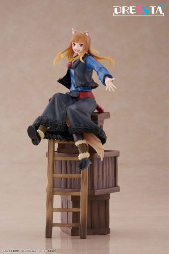 Spice and Wolf: Merchant Meets The Wise Wolf Dressta PVC Szobor Holo 24 cm