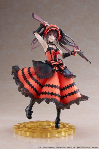 Date A Live IV AMP+ PVC Szobor Kurumi Tokisaki (Zafkiel) Reissue 20 cm