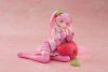 Hatsune Miku PVC Szobor Desktop Cute Figure Sakura Miku Cherry Cushion Ver. 13 cm