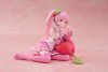 Hatsune Miku PVC Szobor Desktop Cute Figure Sakura Miku Cherry Cushion Ver. 13 cm