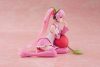 Hatsune Miku PVC Szobor Desktop Cute Figure Sakura Miku Cherry Cushion Ver. 13 cm