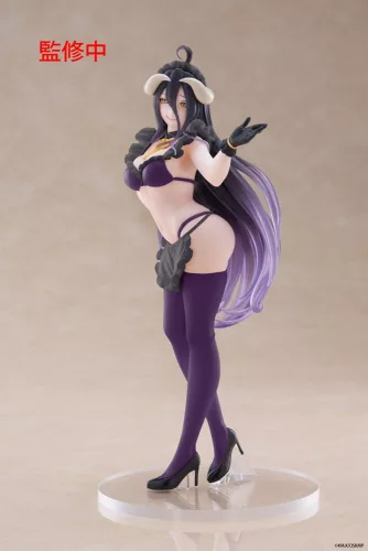 Overlord Coreful PVC Szobor Albedo Maid Renewal Edition 18 cm