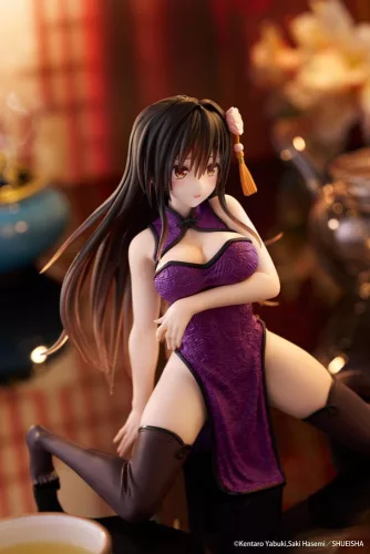 To Love Ru Darkness Desktop Cute PVC Szobor Yui Kotegawa (Chinese Dress Ver.) 13 cm