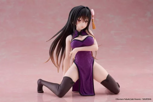 To Love Ru Darkness Desktop Cute PVC Szobor Yui Kotegawa (Chinese Dress Ver.) 13 cm