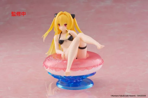 To Love-Ru Darkness Aqua Float Girls PVC Szobor Golden Darkness 10 cm