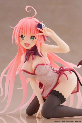 To Love-Ru Darkness PVC Szobor Desktop Cute Figura Lala Chinese Dress Ver. 13 cm