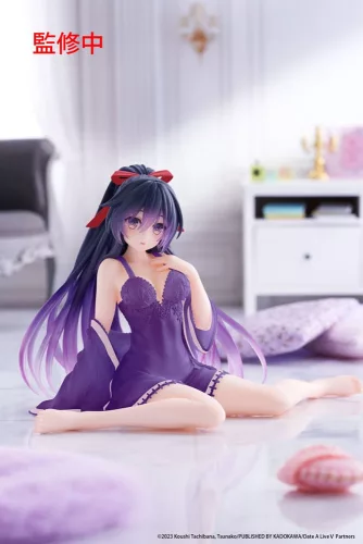 Date A Live V PVC Statue Desktop Cute Figura Tohka Yatogami Nightwear Ver. Renewal 13 cm
