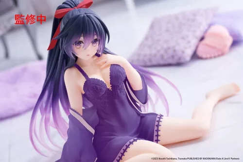 Date A Live V PVC Statue Desktop Cute Figura Tohka Yatogami Nightwear Ver. Renewal 13 cm