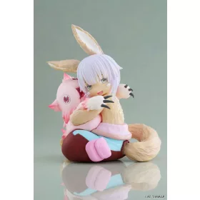   Made in Abyss: The Golden City of the Scorching Sun PVC Szobor Desktop Cute Figure Nanachi & Mitty Reissue 13 cm