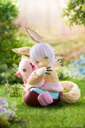 Made in Abyss: The Golden City of the Scorching Sun PVC Szobor Desktop Cute Figure Nanachi & Mitty Reissue 13 cm