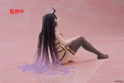 Overlord PVC Szobor Desktop Cute Figure Albedo Chinese Dress Ver. Renewal 13 cm