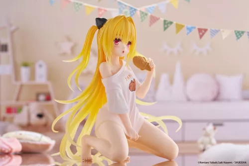 To Love-Ru Darkness PVC Statue Desktop Cute Figure Golden Darkness Roomwear Ver. 13 cm