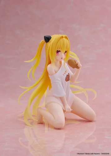 To Love-Ru Darkness PVC Statue Desktop Cute Figure Golden Darkness Roomwear Ver. 13 cm