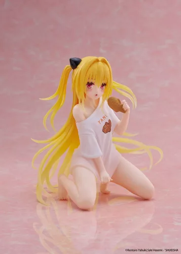 To Love-Ru Darkness PVC Statue Desktop Cute Figure Golden Darkness Roomwear Ver. 13 cm