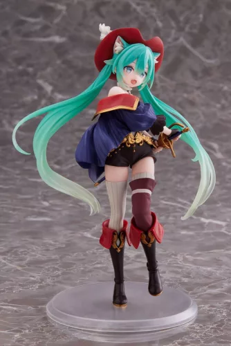 Hatsune Miku PVC Statue Hatsune Miku Wonderland Puss in Boots 18 cm
