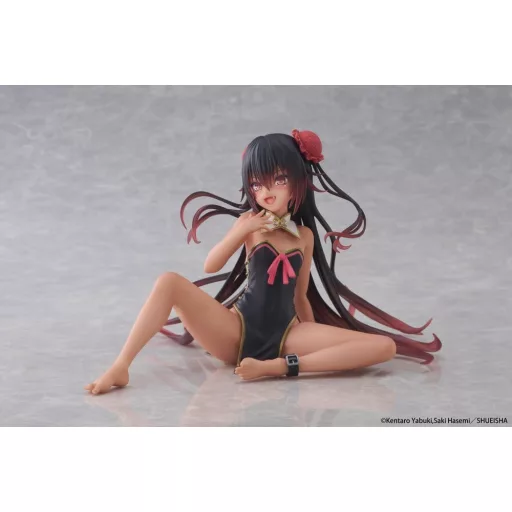 To Love-Ru Darkness Desktop Cute PVC Figure Nemesis (Chinese Dress Ver.) 13 cm